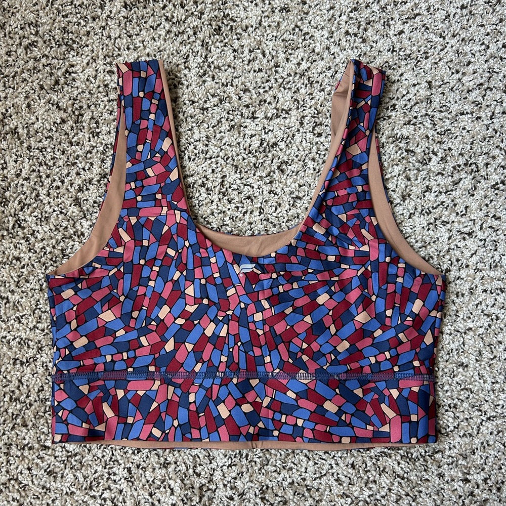 Fabletics‎ Geometric Pattern Sports Bra